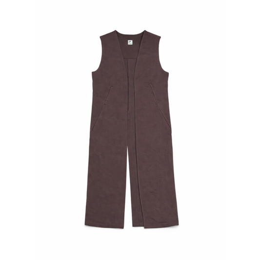 Women's Nike Tech Fleece Oversized Sleeveless Duster - "Purple"