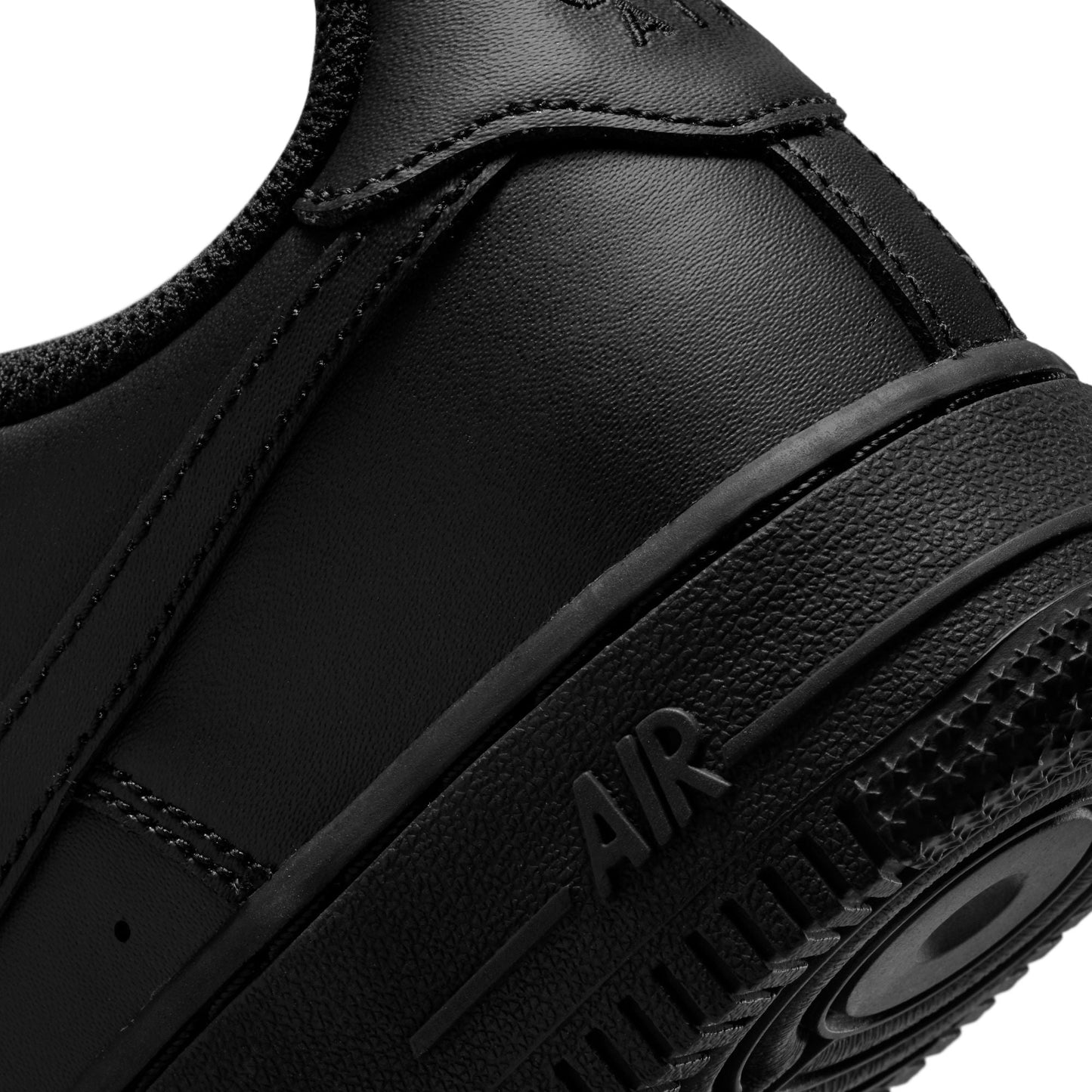 (Point of Sale) Big Kid's Nike Air Force 1 LE - Black/Black