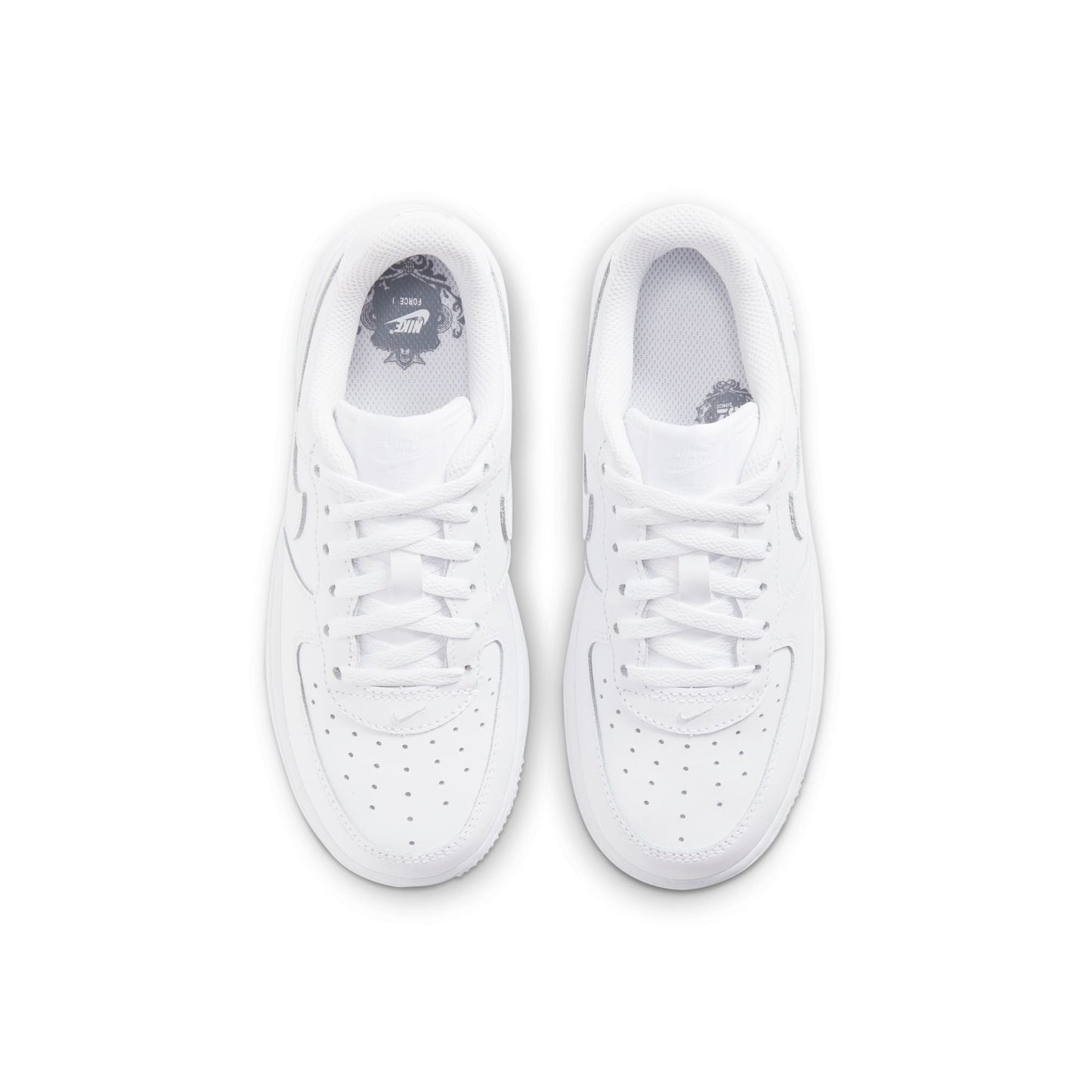 (Point of Sale) Little Kid's Nike Force 1 LE - White/White