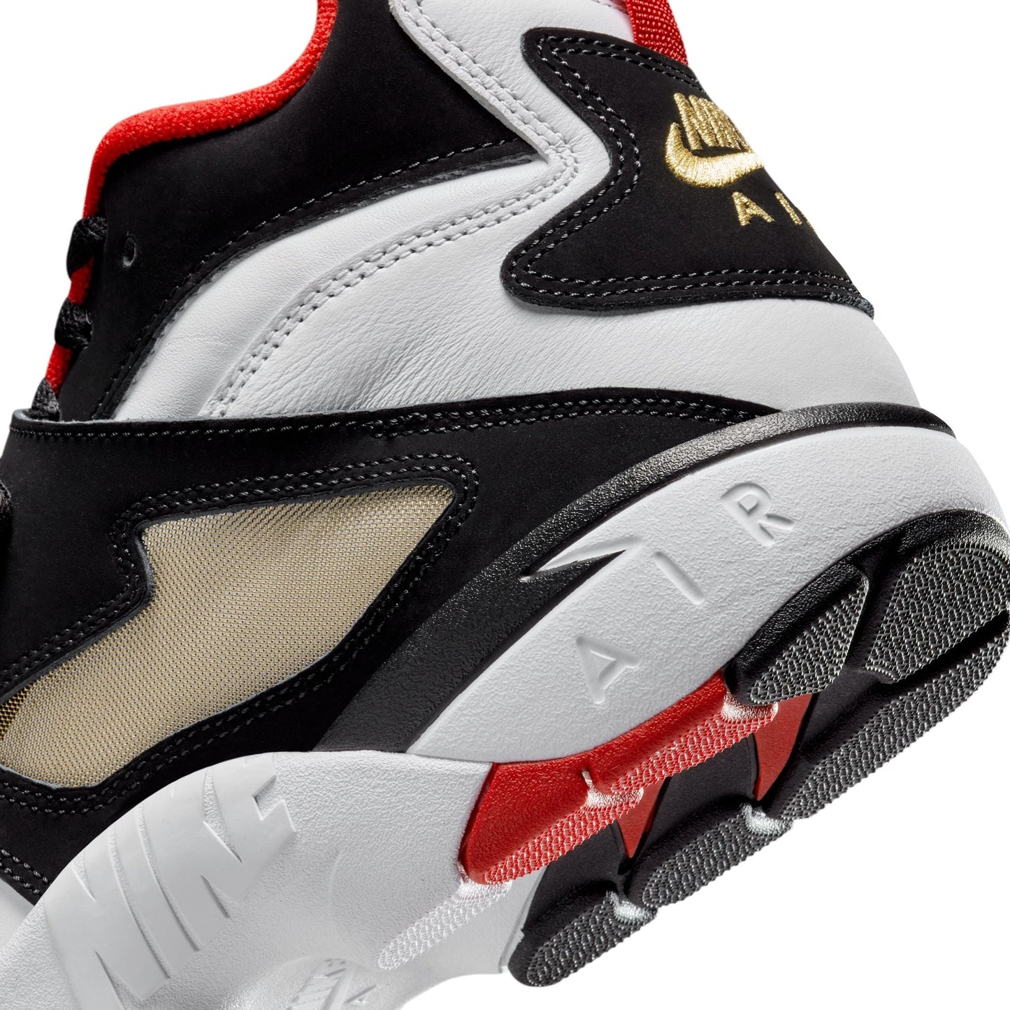 (POS) Men's Nike Air Diamond Turf - "White/Fire Red"