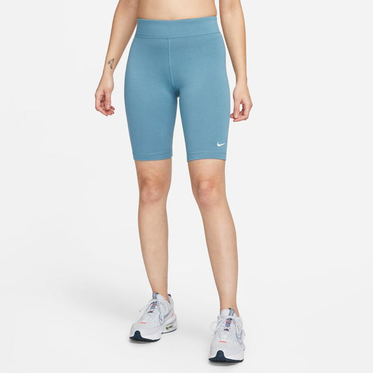 WOMENS NIKE MID-RISE BIKER SHORTS
