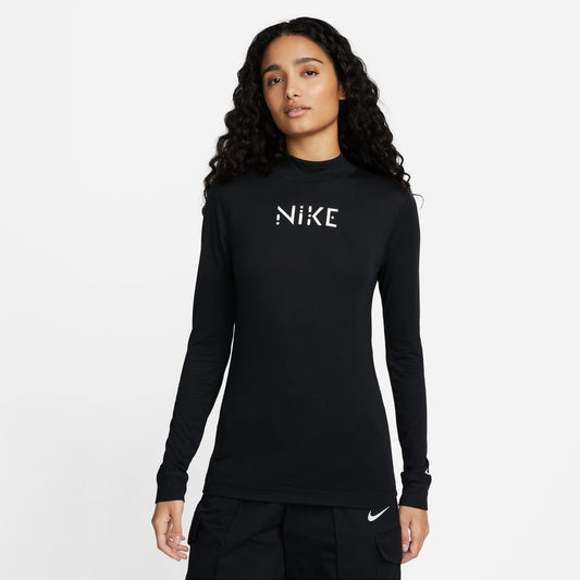 WOMEN'S NIKE MOCK-NECK LONG SLEEVE